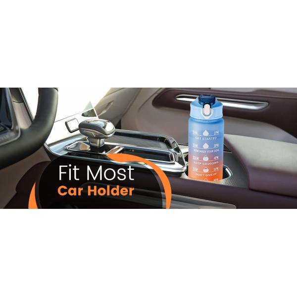 Water Bottles 3 Pcs Set With Time Marker Wide Mouth Leakproof Sports Fitness Gym Camping SpillProof For School Fitness Enthusiasts  Indoor