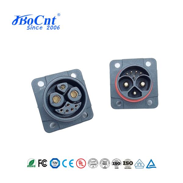 2+1+5 Pin Plug And Socket Signal Pin Power Electric Scooter Connector Waterproof