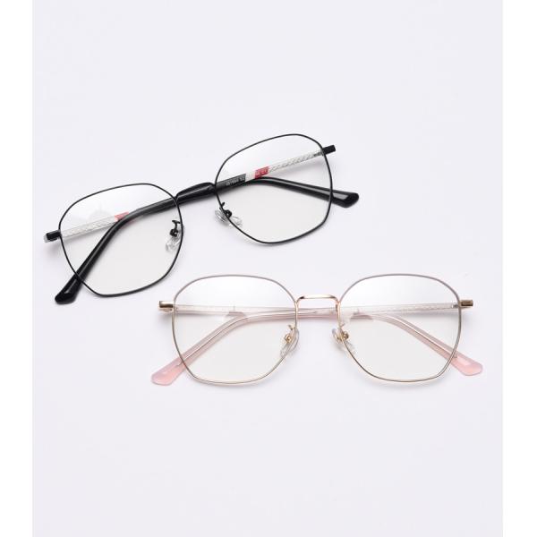 Optical Metal Acetate Eye Glasses Men Women Fashionable Blue Light Glasses