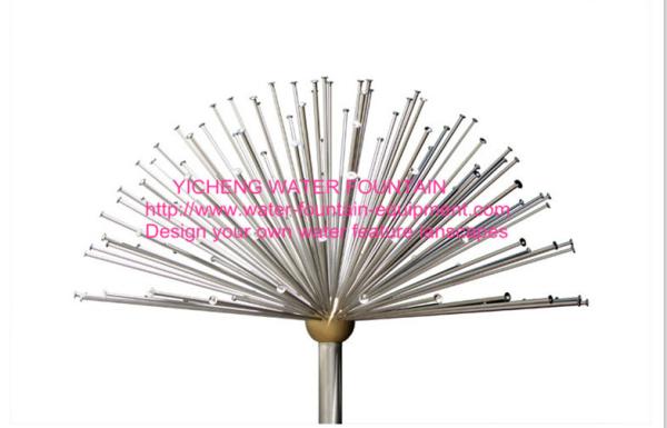 Copper Chromplated Semisphere Water Fountain Nozzles Mini Hemisphere Indoor