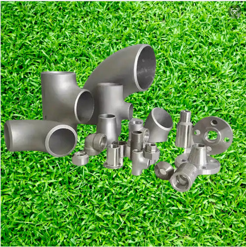 Monel 400  Butt welding Nickel Alloy Pipe Fittings Anti Corrosion seamless elbow tee cross