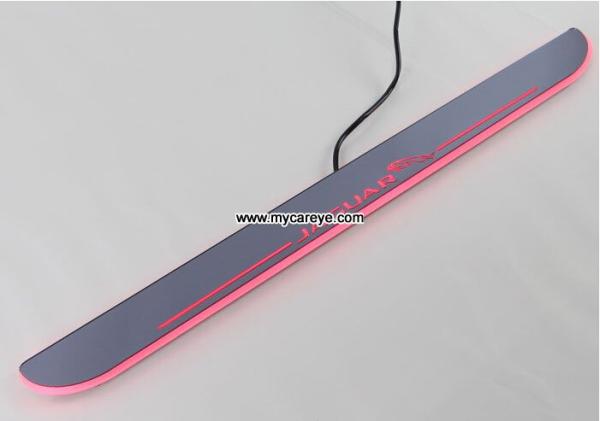Jaguar XF LED lights side step car door sill led light pedal scuff