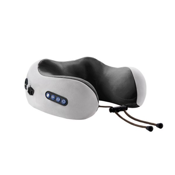 U-Shaped Kneading Massage Pillow Wireless and Portable with Memory Foam