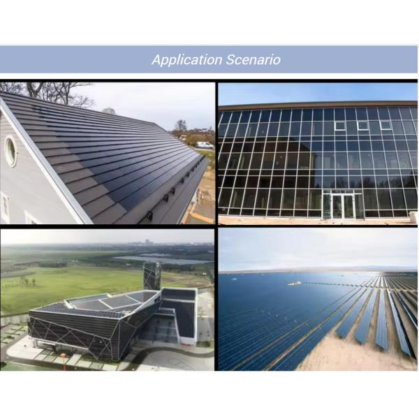 CdTe Кадмий Теллурий Тонкие фотосети Солнечные батареи Солнечная стекла Bipv панель для домашней системы вне сети
