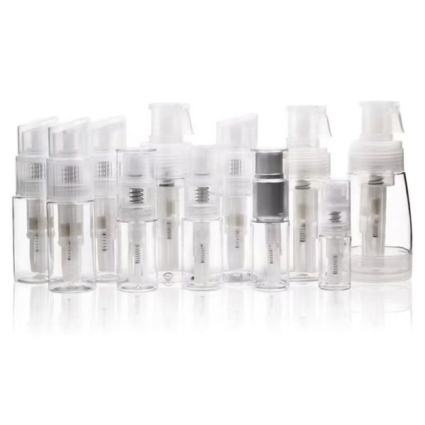 35/50/60/80/120ml Plastic Bottle Multi-Capacity Powder Spray Bottle Loose Powder Setting Powder Beauty Cosmetics