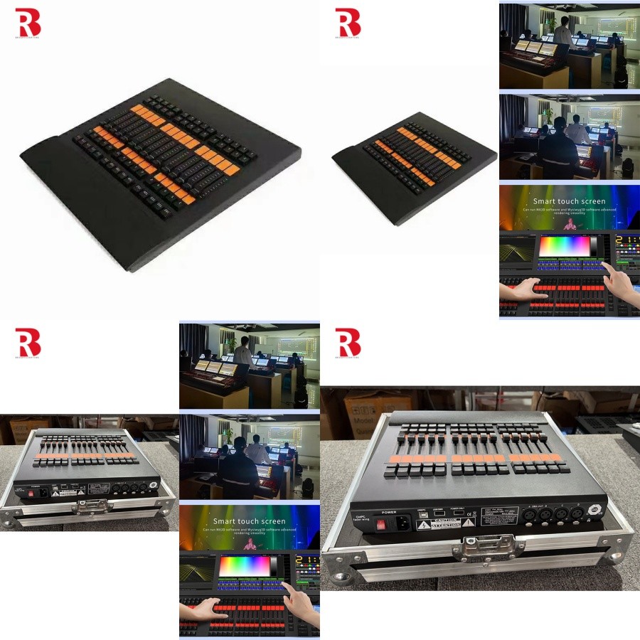 Движущийся контроллер фонарей Fader Wing Controller DMX 512 DJ Lighting Console Grand
