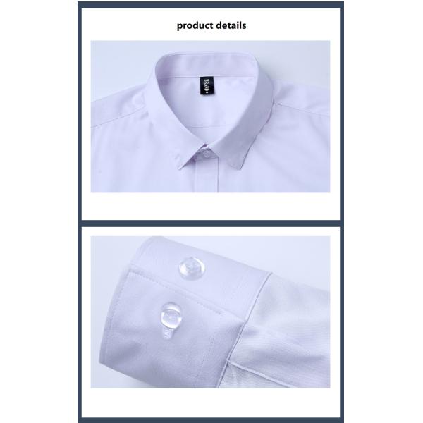 Collar más grande para hombres camisetas de color sólido camisas de manga larga para hombres