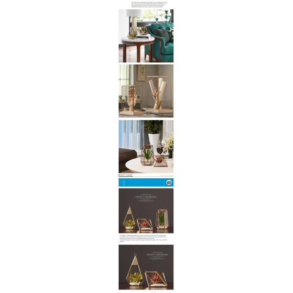 All Festivals Wall-Mounted Nostalgia Design Style Glass Display Box with Wooden Base