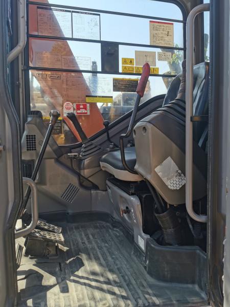 ZX75 7,5 toneladas Hitachi japonês usado escavadeira escavadora com cilindro hidráulico original