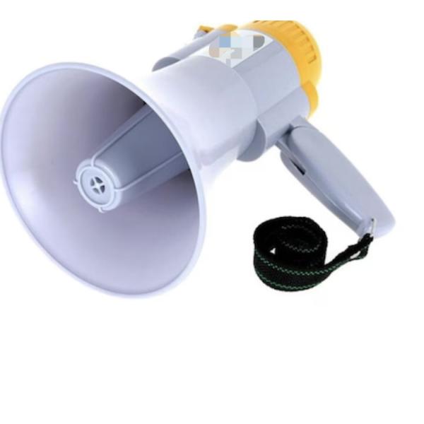 Handheld 25W Portable Megaphone Speaker Handheld Megaphone Bullhorn For Training Activities