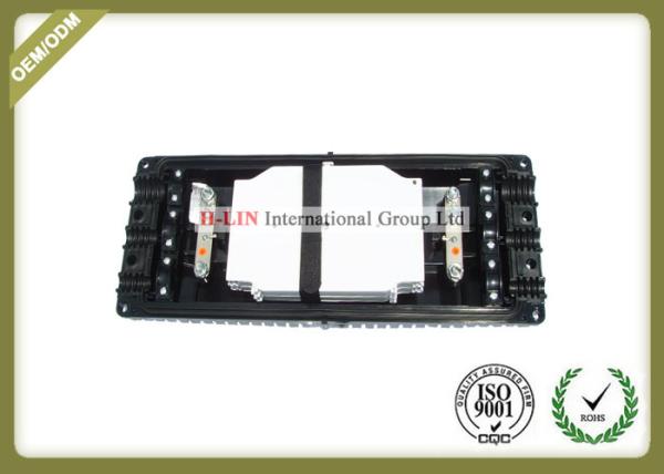 Rubber Sealing 3 In 3 Out Fosc Fiber Optic Closure , Outdoor Fiber Enclosure 