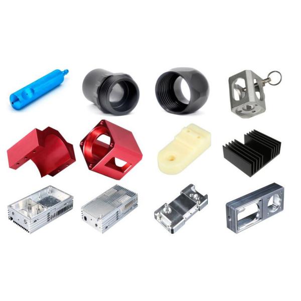 OEM SS Milled Metal Parts 5 Axis Clean Finish Anodized Different Color