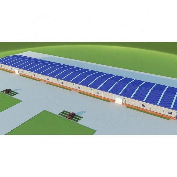 Prefab Steel Construction Warehouse Steel Sheds Commercial Metal Buildings