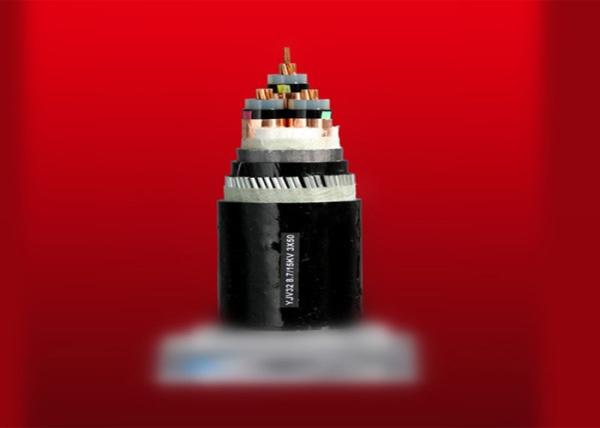 Interlock Armored MV Power Cable Voltage 15KV 25KV 35KV 3 Core Swa Cable