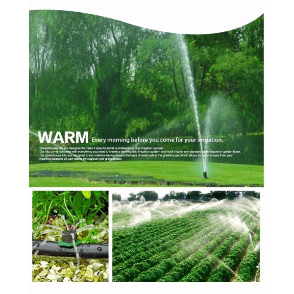 Соединители полива штуцеров шланга полива Дн17 Мм микро- легкие для использования