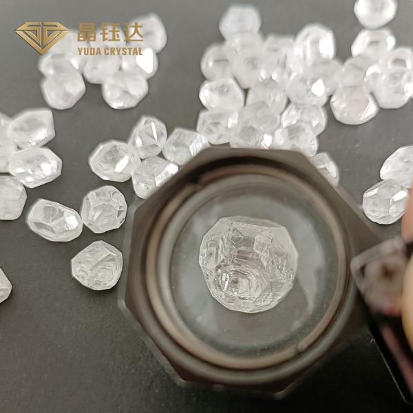 3.0 Carats Uncut HPHT Lab Grown Round Shape Natural Synthetic Diamonds High Pressure