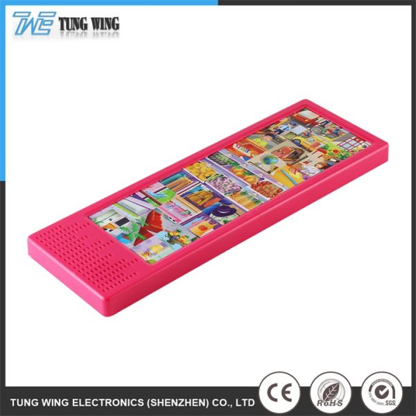 ABS Material Music Sound Book with Remote Control and Sound Recording for Children's Education
