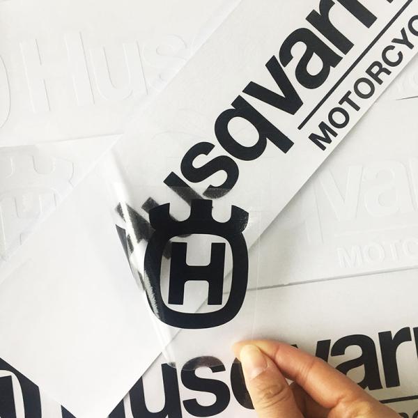 Etiquetas autoadesivas cortadas da etiqueta para a decoração do corpo de carro