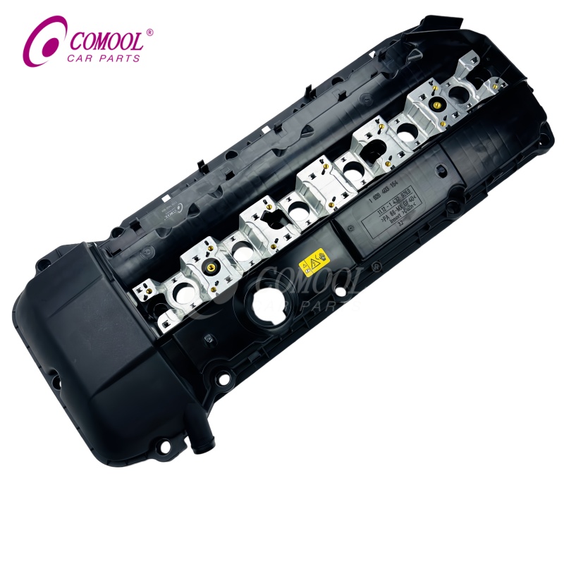 COMOOL Engine Valve Cover 11121432928 for BMW 3 Series 5 Series 7 Series X5 Z3 E36E38E39E46E53 M52 M54 Alu Cylinder Head Cover