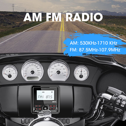 Waterproof Boat Audio Marine Stereo Digital Marine Grade Player FM AM Boat Car MP3 Player