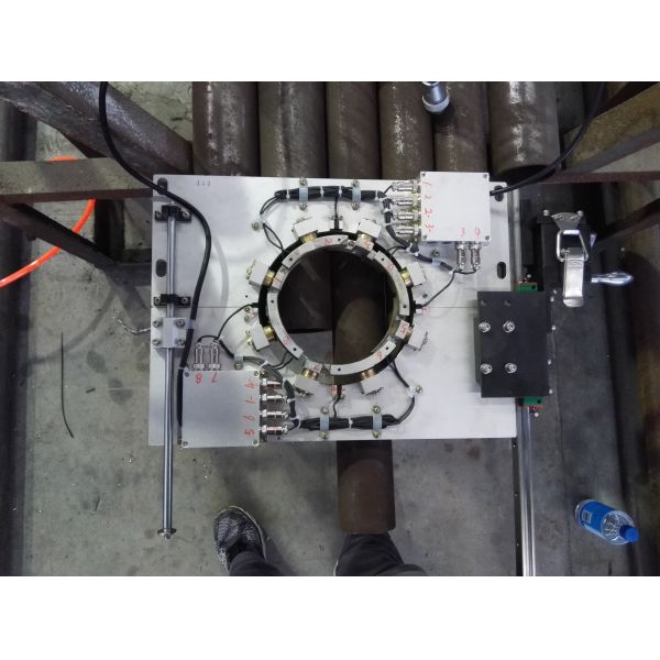 HMTD Portable Drill Pipe MFL Testing Machine On-site Oilfield Drill Pipe Defect Inspection Equipment