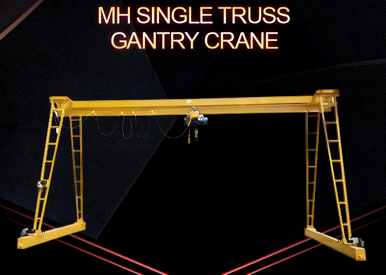 20 Ton Rated Loading Capacity Adjustable Gantry Crane with Remote Controller and Ground Control for Outdoor Construction