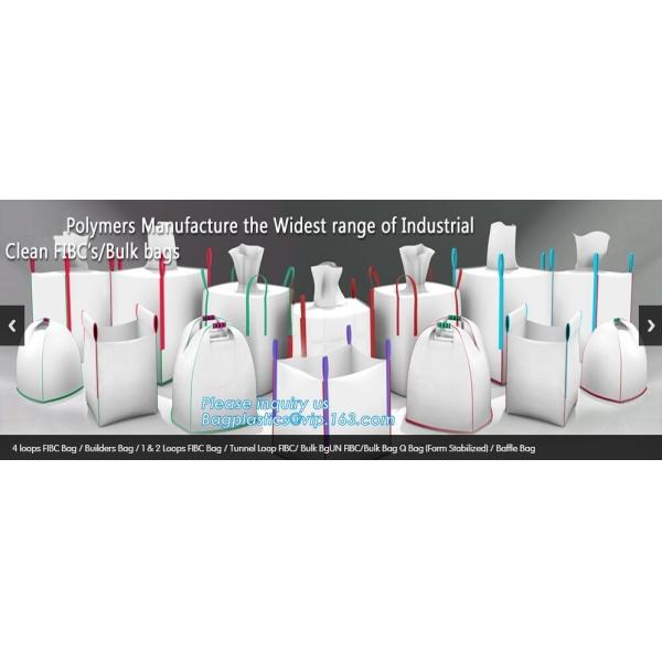 jumbo big bag 1000kg FIBC super bulk/PP breathable bulk big woven FIBC bags,Professional custom made 1 ton pp woven sand