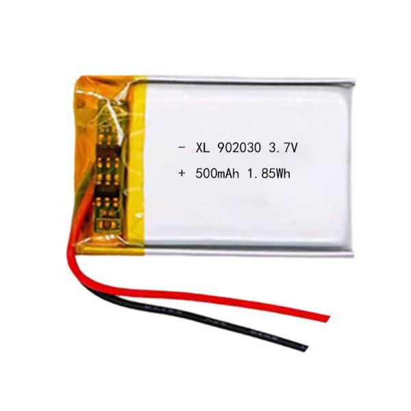 XL 3.7V500mAh Rechargeable Battery Model 902030for Fans, Electronic Scales, Bluetooth Headsets, Factory Direct Supply