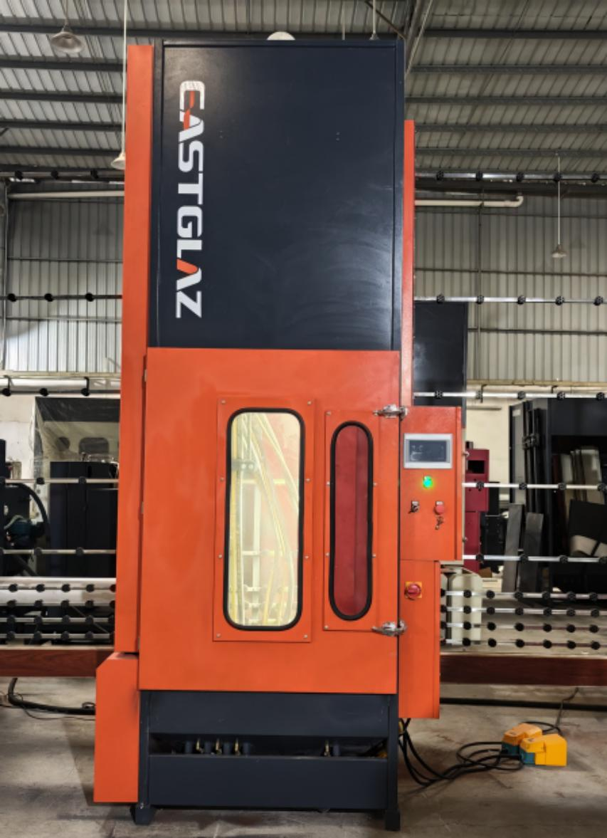 GDPS Vertical Sandblasting Machine – Automatic Glass Sandblaster for Surface Finishing & Etching