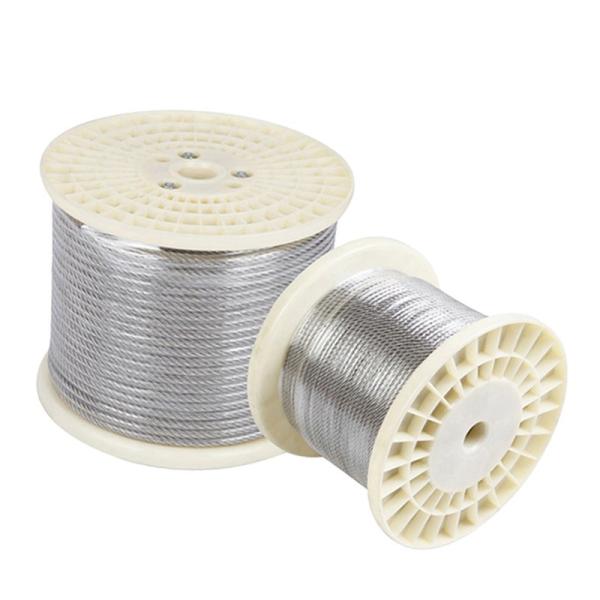 High Corrosion Resistance Construction Wire Rope with Customizable Length and ISO 2408 ASTM A1023 Compliance for Lifting Tasks