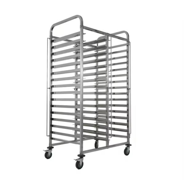Kitchen Equipment Baking Tray Trolley Stainless Steel Bread Pan For Cooling