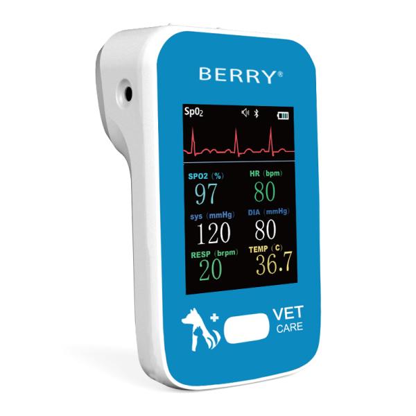 Bluetooth BLE 5.0 Moniteur vétérinaire de patient Santé des animaux de compagnie