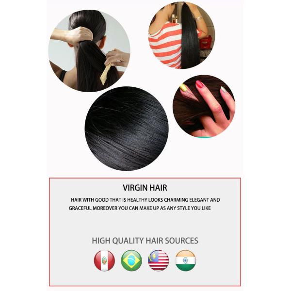 No Smell Cambodian Virgin Hair Extensions 9A 10A Many Hairstyles And Hair Length