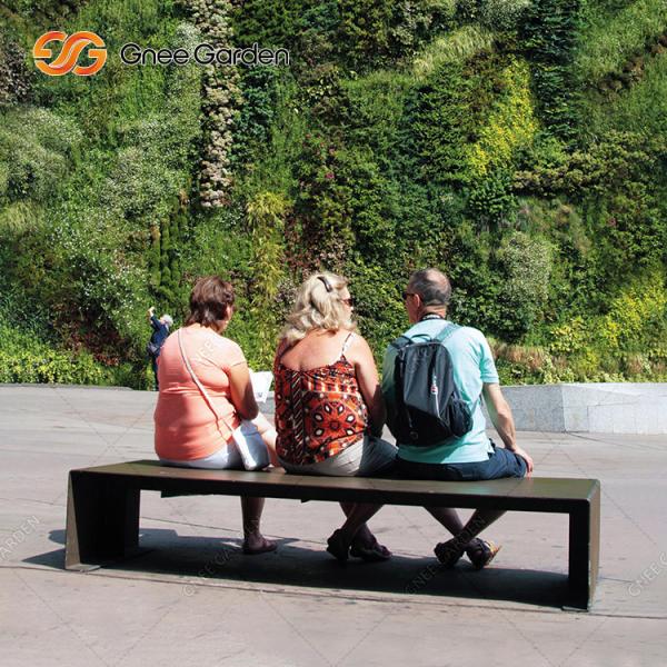 мебели металла 1800mmx510mm Суд Corten на открытом воздухе стальной для общественных мест