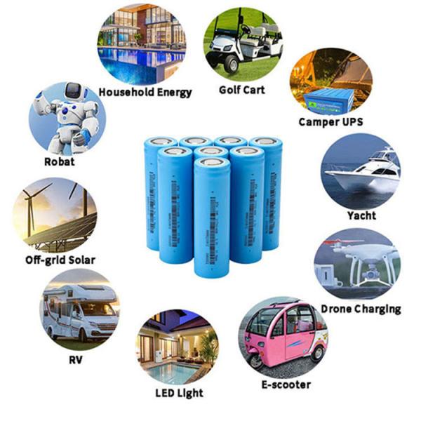 клетка батареи 3.2V 6Ah LiFePo4 цилиндрическая, батарея LiFePO4 MSDS 32700