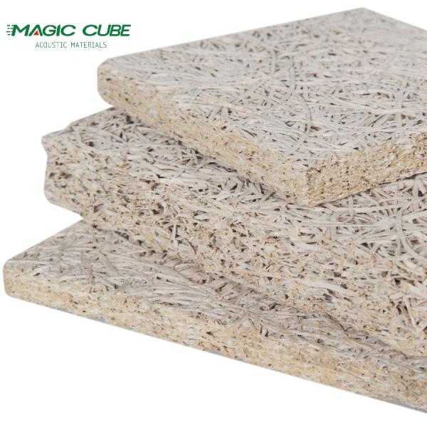 Soundproofing Wood Fiber Ceiling Panels For Industrial Commercial Spaces