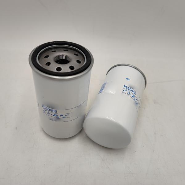 Máquinas de construção P550428 Filtro de óleo de motor diesel com inspecção de saída por vídeo