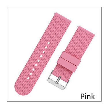 Cabeça lisa esperta anti 18mm suado 20mm da correia de relógio do silicone do pulso 22mm 24mm