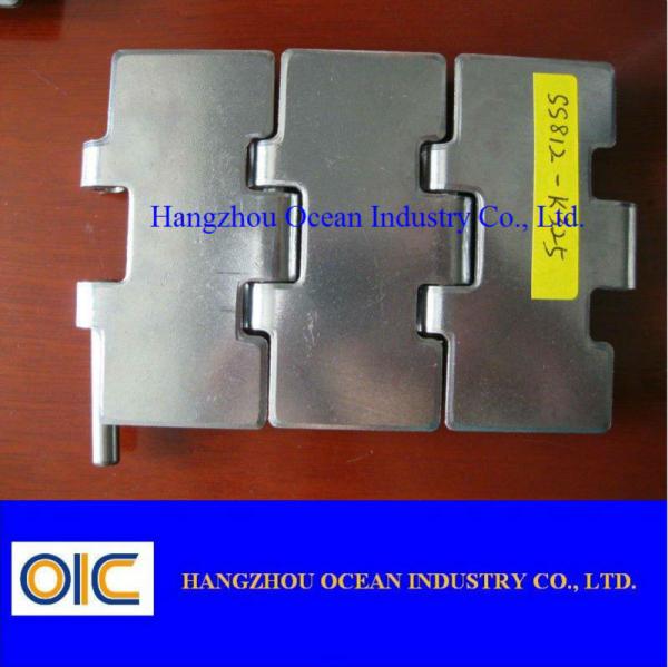 Stainless Steel Sideflex Flat-top Chain, type 882TAB-K750 , 882TAB-K1000 , 882TAB-K1200