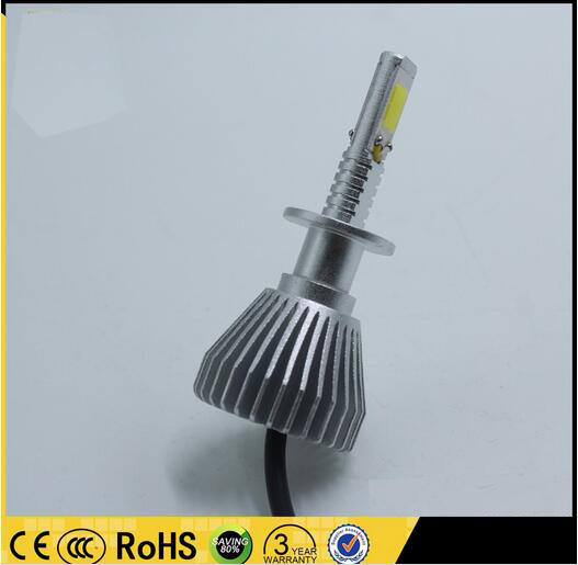 H1 H3 H7 H11 Car LED Headlight Bulbs , Aluminum Alloy Medical Led Headlight
