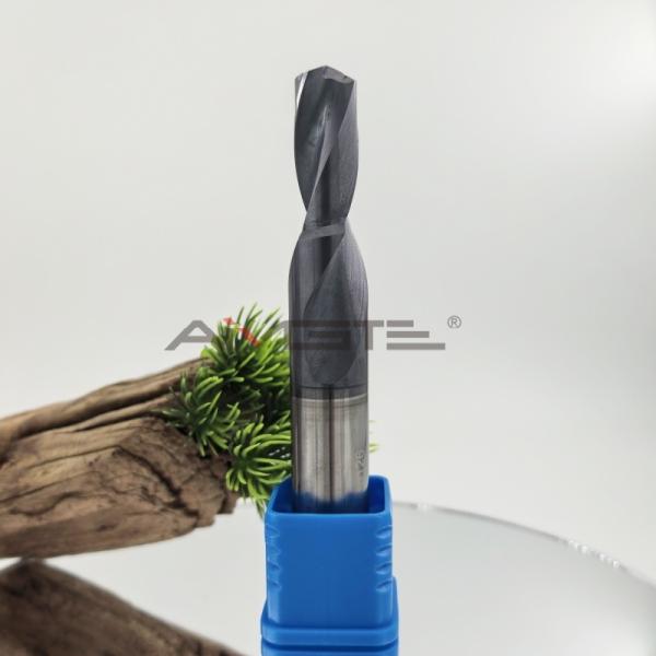TiAlN Coated Carbide Through Coolant Drill For Engine Block Deep Hole Machining