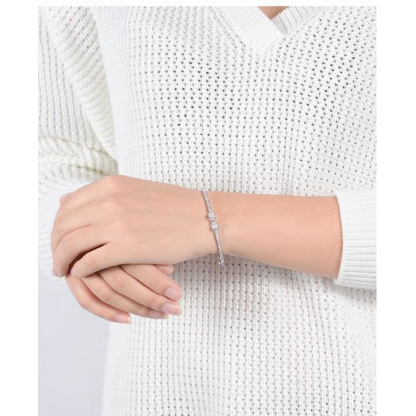 Подгонянные браслеты 18K 0.96ct 16.5cm Bangle диаманта золота Bowknot роскошное