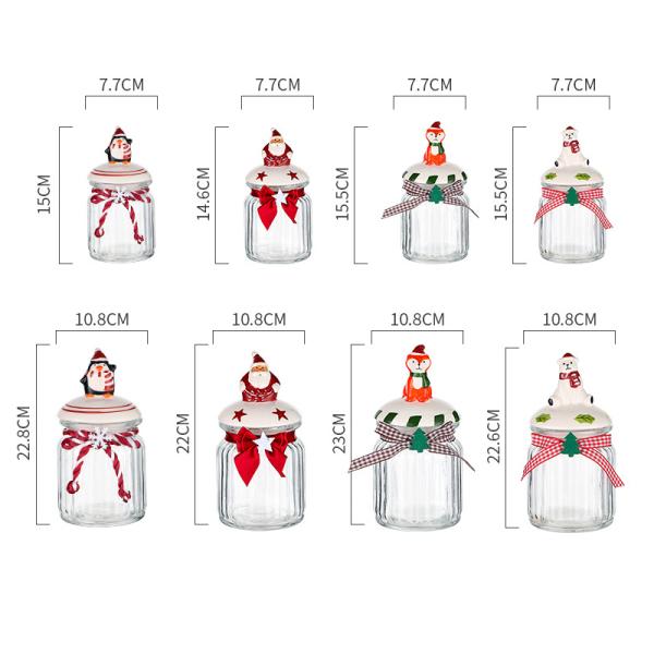 Silicone Lid Kitchen Cereal Containers