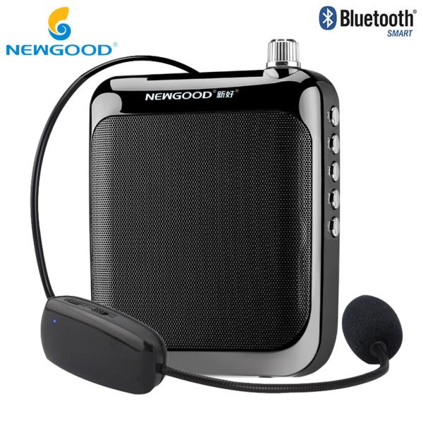 2018 NEWGOOD Bluetooth 2.4Ghz Wireless Headset Microphone Voice Amplifier Loudspeaker for Classroom,School,Yoga,Coach