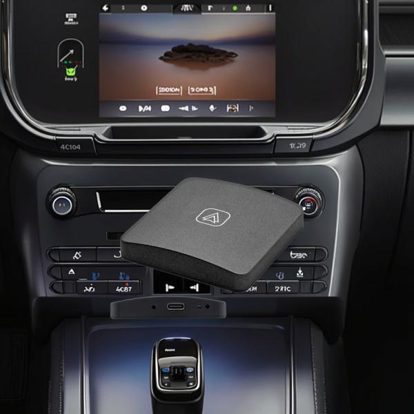 Creatall Wireless CarPlay Adapter Auto Car-Mounted Interconnect Box Android Compatibility Converts Wired Wireless for Enhanced