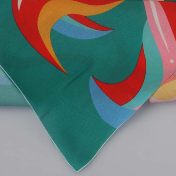 Factory direct sales of recycled chiffon satin fabric for women dress