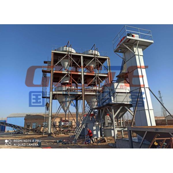 Мокрая кварцевая песочная стиральная машина в песочном классификаторе с песком размером 0,106-0,85 м