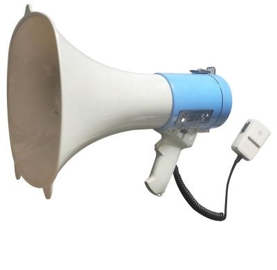 80W High Power Handheld Megaphone Shoulder Strap Battery Operated Portable Lightweight