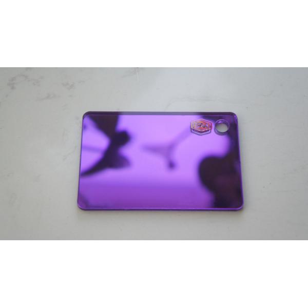 Полный цвет Розовое золото Серебро 4*8ft 4*6ft 5mm Пластиковое зеркало Акриловый лист