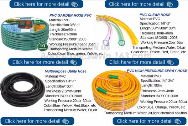 Liquid PVC Layflat Discharge Tubing High Pressure Water Hose 40MM For Agriculture Project